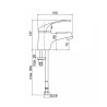 Baterija za lavabo Minotti Standard 6885