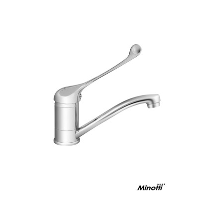 Stojeća lekarska baterija za sudoperu Minotti Standard 8884-S/H40 je predviđena za električni prelivni bojler