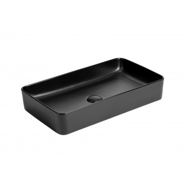 Lavabo nadgradni 605x355x115 MINOTTI mat crni