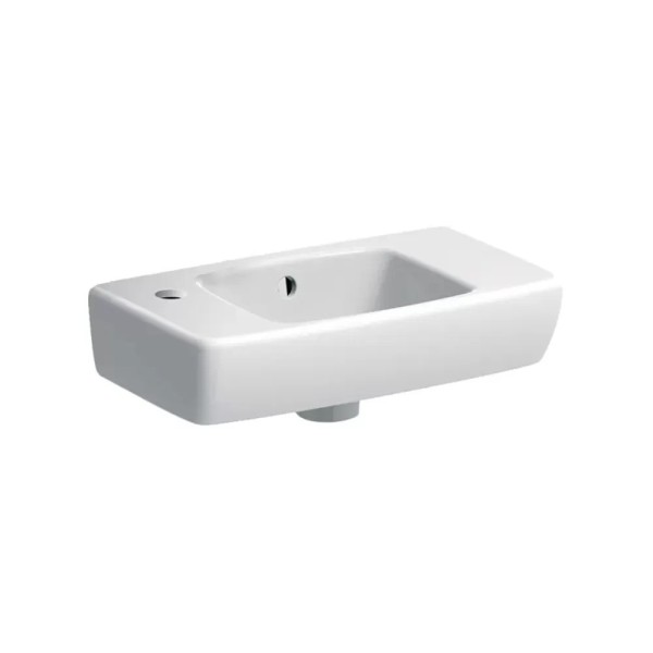 Lavabo 450x250 Geberit Selnova Compact levi 500.319.01.1