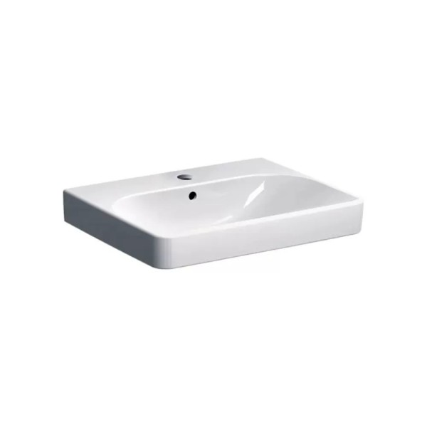 Lavabo 600x480 Geberit Smyle Square 500.229.01.1