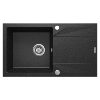 Granitna sudopera sa jednim koritom i sušačem DEANTE. Dimenzije sudopere 780x440x180mm.