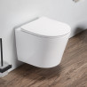 Konzolna WC šolja Minotti PURE compact rimless sa daskom MH300