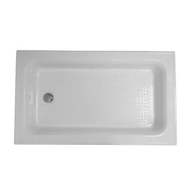 Ugradna plitka tuš kada Tango 140x70 domaćeg proizvođača Zomar. Kada je izrađena od kvalitetnog sanitarnog akrila debljine 4mm