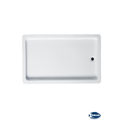 Ugradna plitka tuš kada Bolero 140x80 domaćeg proizvođača Zomar. Tuš kada izrađena od kvalitetnog sanitarnog akrila