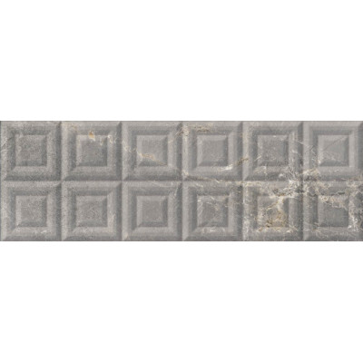 Zidne keramičke pločice reljefne strukture za kuhinju i kupatilo Tempo allegra ash matt 30x90cm proizvođača Halcon Ceramicas