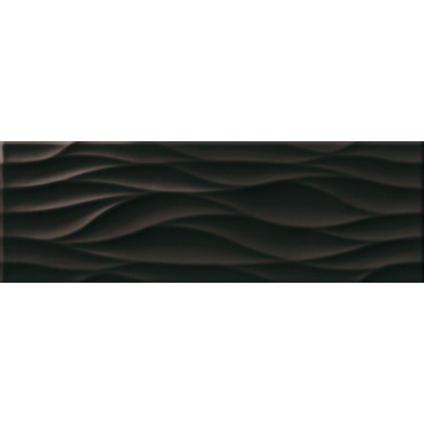 Zidne pločice Waves negro 20x60