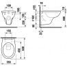 Konzolna WC šolja JIKA PRO