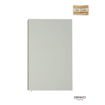 Kupatilsko ogledalo sa ormarićem za odlaganje lične higijene Denko TERRA dolazi u dimenzijama 50cm, 60cm i 80cm.