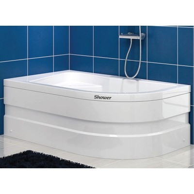 Ugradna sedeća kada Shower Lima je napravljena od belog sanitarnog akrila i dolazi sa setom obloga i podkonstrukcijom.