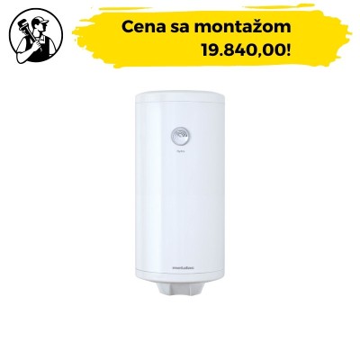 Bojler za kupatilo Metalac Hydra EZV sa kazanom zapremine od 80 litara koji je napravljen od emajliranog čelika