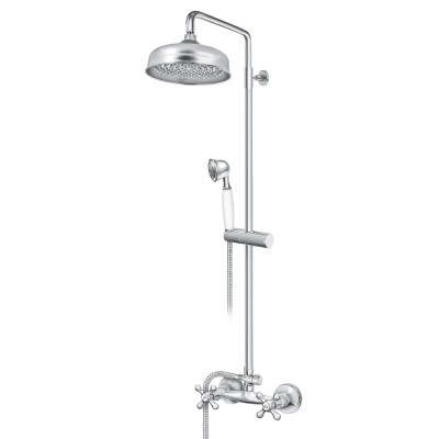 Baterija za tuš kadu sa usponskim i ručnim tušem Rosan N10251