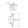 Termostatska baterija za kadu Grohe Grotherm 800 34754000