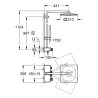 Termostatski usponski tuš Grohe Euphoria Smartcontrol 26508LS0