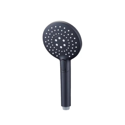 Herz Round Black 12058B tuš ručica je modernog dizajna i elegantne mat crne boje koja se uklapa u svako moderno kupatilo.