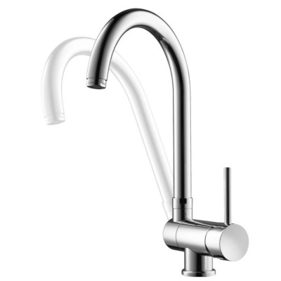 Herz Fresh 00136 sklopiva baterija za sudoperu je praktično rešenje kada se baterija nalazi ispred prozora