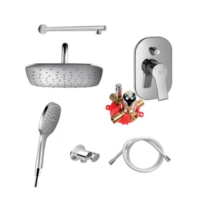 Ugradna baterija za tuš kadu Herz Lino 00350