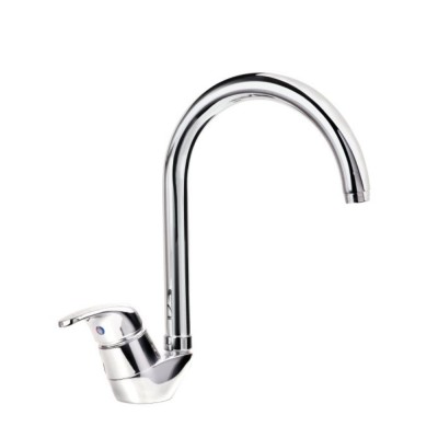 Jednoručna baterija za sudoperu Herz Simpaty 00186 je izrađena od čistog mesinga u sjajnoj hrom boji