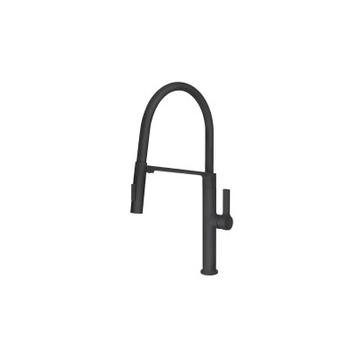 Rosan Xenon JX38701B baterija za sudoperu u mat crnoj boji sa izvlačnim tušem