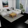 Granitne pločice NEGRO crna sjaj 60x60 - podna primna u enterijeru