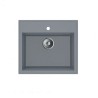 Granitna sudopera MILO RETTO 56x51 - Diamond grey siva boja