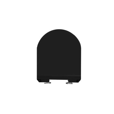 WC daska Linni Elegance black je izrađena od kvalitetnog duroplasta u mat crnoj boji