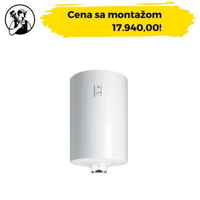 Bojler za kupatilo Tiki TGR Prime zapremine 50 litara sa emajliranim kazanom - dostava i ugradnja na teritoriji Beograda