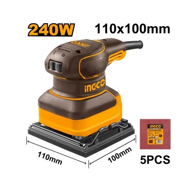 Električna ekscentrična brusilica -  šlajferica SUPER INGCO PS2416