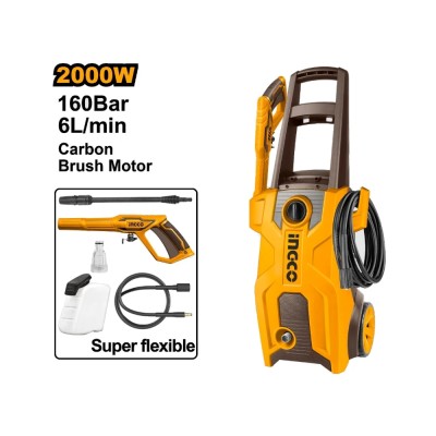 Električni perač pod pritiskom SUPER INGCO HPWR20008 sa ulaznom snagom od 2000W