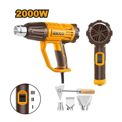 Električni pištolj za vreo vazduh SUPER INGCO HG200047 snage 2000W