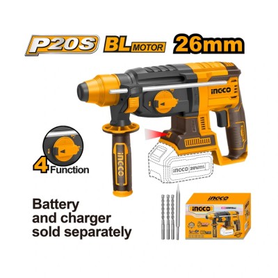 Akumulatorska čekić bušilica SOLO SUPER INGCO CRHLI20268 bez baterije i punjača