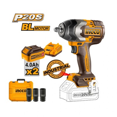 Akumulatorski udarni odvijač SUPER INGCO CIWLI2085 obrtnog momenta 850 NM