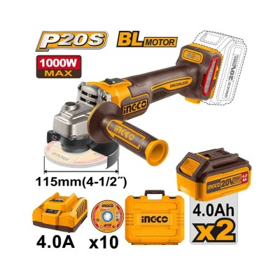 Akumulatorska ugaona brusilica SUPER INGCO CAGLI271532E snage 1000W