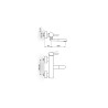 Baterija za sudoperu - lavabo Rosan izliv 300 mm JZ32130 Baterija za sudoperu - lavabo Rosan izliv 300 mm JZ32130