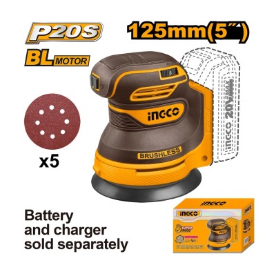 Akumulatorska rotaciona brusilica SOLO SUPER INGCO CROSLI2002 bez punjača i baterije