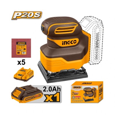 Akumulatorska šlajferica SUPER INGCO CSHSLI20141 sa punjačem i baterijom