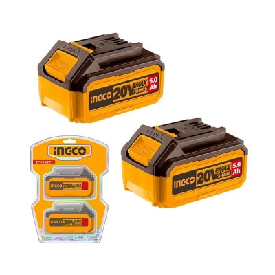 Set baterija 20V 2×5,0Ah SUPER INGCO COSLI240464E