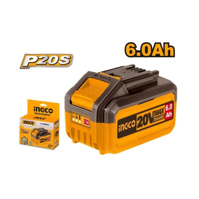 Lithium-ion baterija 20V 6.0Ah SUPER INGCO FBLI2060
