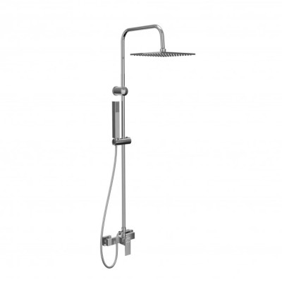 Baterija za tuš kadu sa usponskim i ručnim tušem Minotti QUADRA NEW MUT-045/1513C hrom