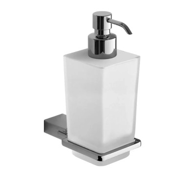 Dozer za tečni sapun Gedy Kansas 3881 od nerđajućeg čelika i stakla