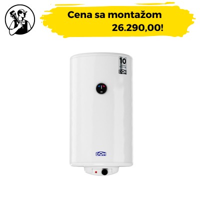 DOM bojler 80L prohromski bojler sa garancijom 10 godina