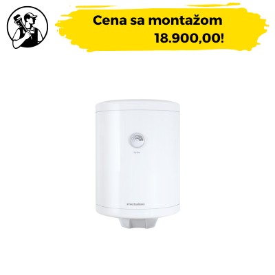 Bojler za kupatilo Metalac MB Hydra sa kazanom od emajliranog čelika i zapreminom od 50 litara