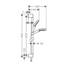 Klizne šipke komplet Crometta Unica 2F Hansgrohe 26532400