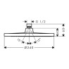 Tuš Crometta S 240 1F hrom Hansgrohe 26723000