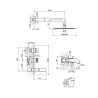 Baterija uzidna Rosan S2 231705