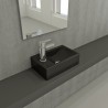 Bocchi Milano Lavabo levi 37cm mat crna 1418-004-0126 (5)