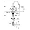 Baterija za sudoperu Grohe Eurosmart Cosmopolitan 31481001