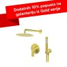 Baterija ugradna za tuš kadu Rosan S2 GOLD 231601G