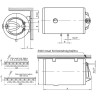 Bojler ELIT TALAS X 80L H Horizontalni - Desni