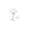 Baterija za lavabo Rosan B/2 JB30101